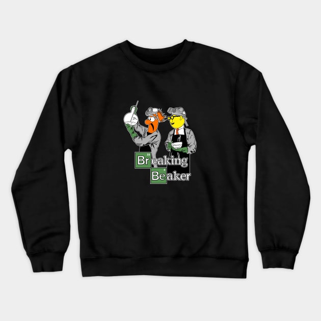 Breaking Beaker Crewneck Sweatshirt by zomboy